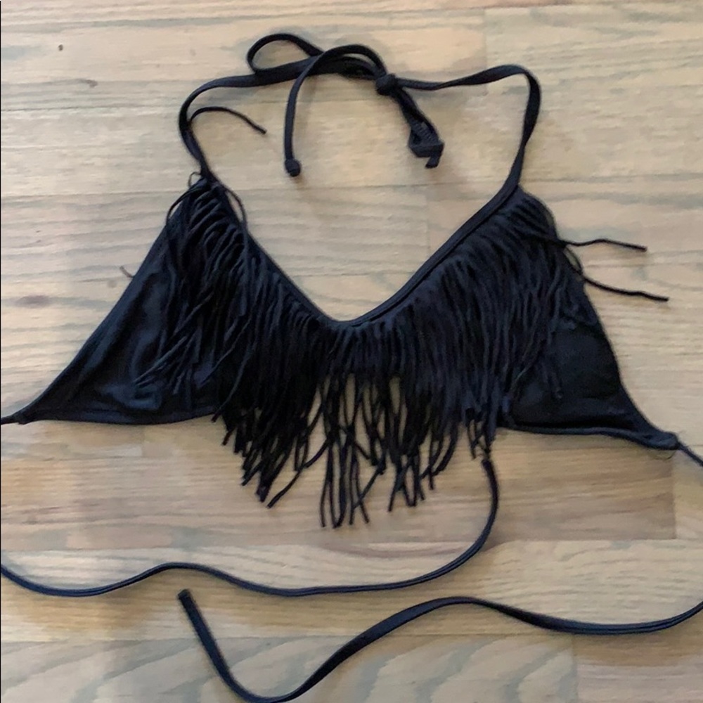 Fringe bikini top only